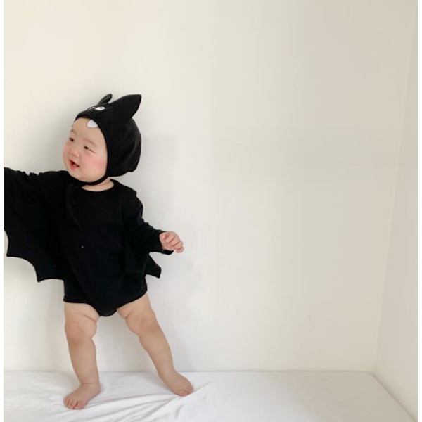 Vauvan Lepakko-Body Halloween-Lepakkoasu M