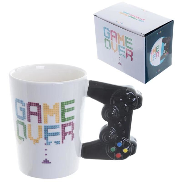Spelkontroll Keramisk Formad Handtag Te Kaffe Mugg A
