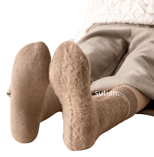 8 Par Dame Uldsokker Vinter Varme Sokker 8Pairs