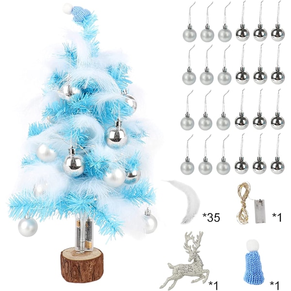 18 I bordsjulgran Blue