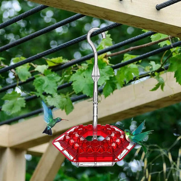 Kolibri Foder, Plastik Foder til Udendørs, Sherem Sweety Kolibri Foder red