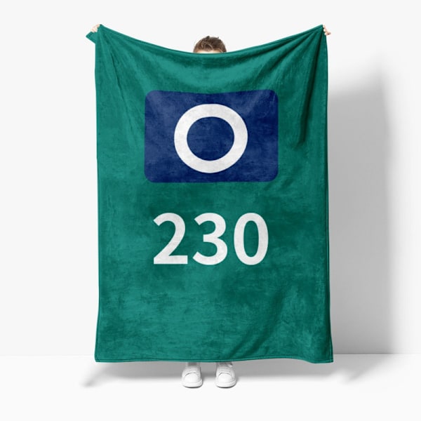 Squid Game-inspireret Tæppe, Blødt Fleece-Tæppe til Fans No.230 XS