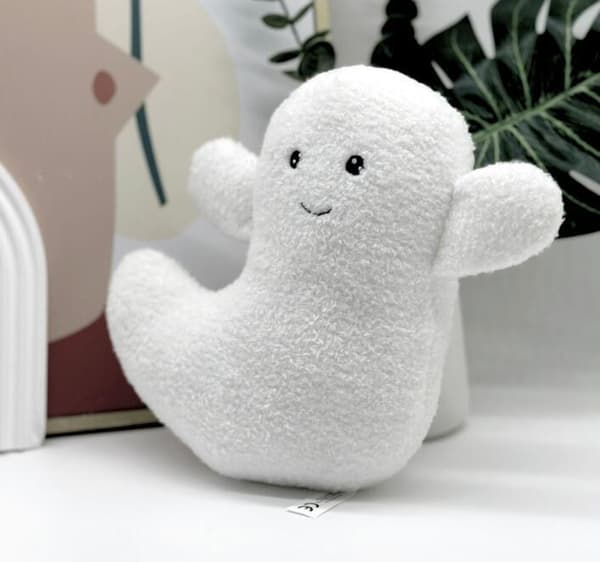 Søt Spøkelses-Plush Dukke Figur White