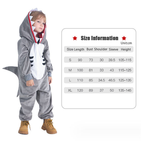 Eläinhaalari - Yksikokoinen Pyjama Boys 115-125