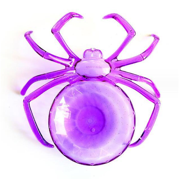 Halloween-hämähäkkifruuttipöytäkoriste Purple
