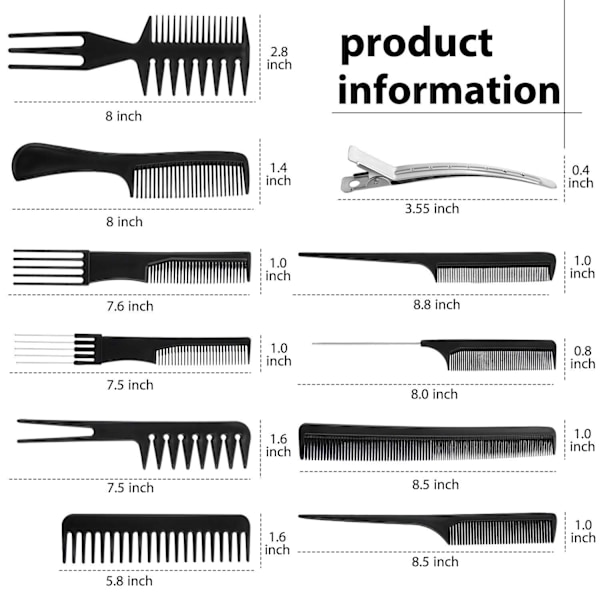 20-delars Professionell Stylingkamset 20PCS