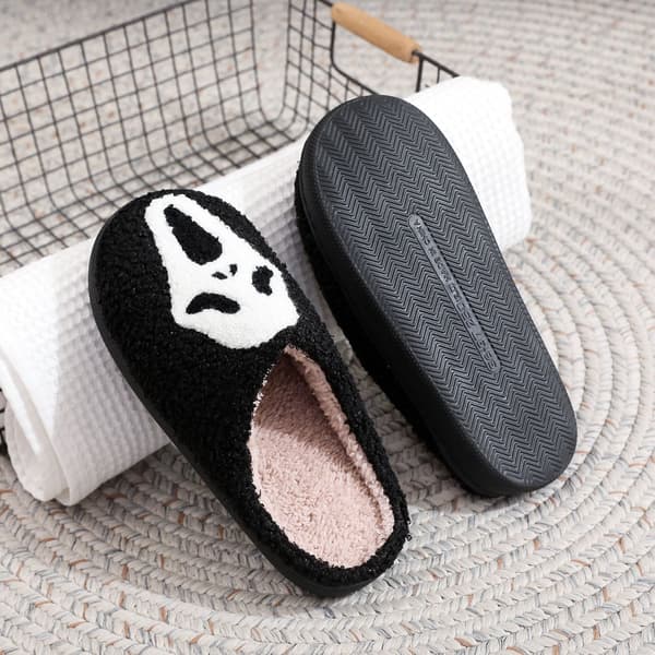 Halloween-sko med gresskar for kvinner og menn Black 41-42