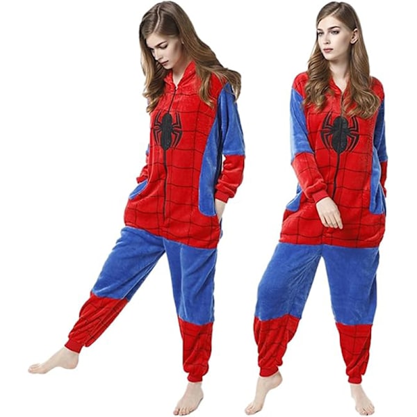 Onesies Pyjamas Unisex Voksen Barn for Kvinner Menn Dyrekostyme Cosplay Halloween Nattøy Adult XL