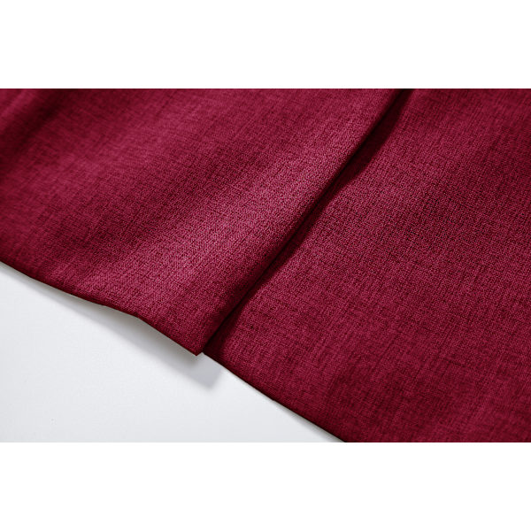 Slim Fit kavaj för män, lätt kostymjacka, 1 knapp red M