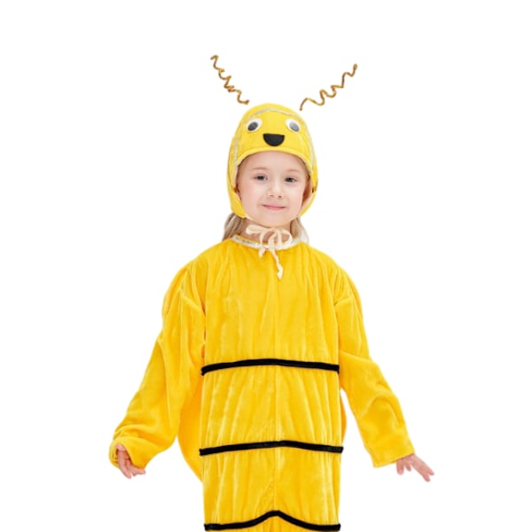 3-osainen Mehiläisen Pukusetti Lapsille, Jouluun, Halloweeniin ja Cosplayhin M