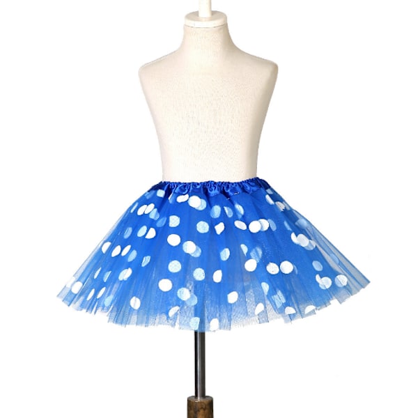 Girls Balett Tutu Kids Dress Kjol Set blue