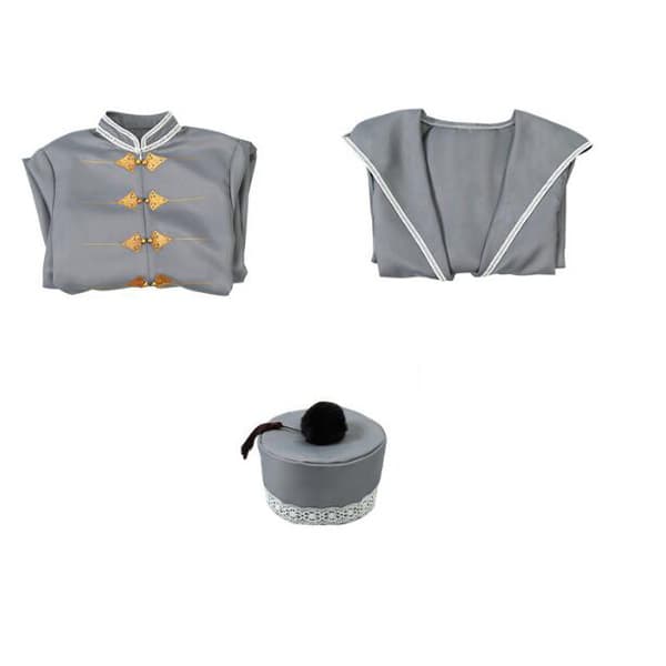Academy Principal Magic Robe Halloween Cosplay kostym M