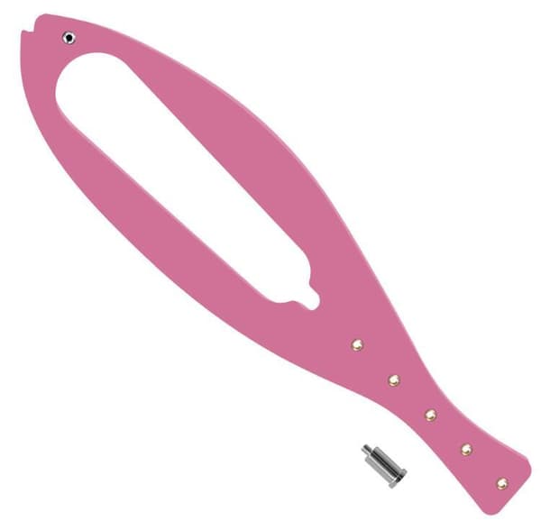 Justerbar Kattedørsbeslag Til Nem Installation Pink