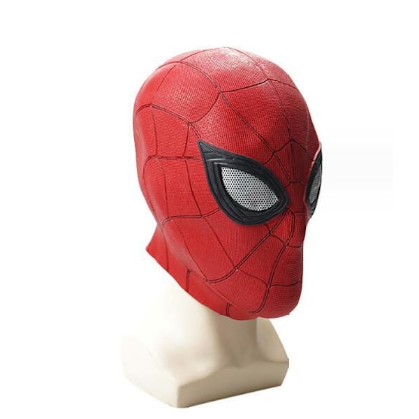 Voksen Spider-Man Latex Hodeplagg Red