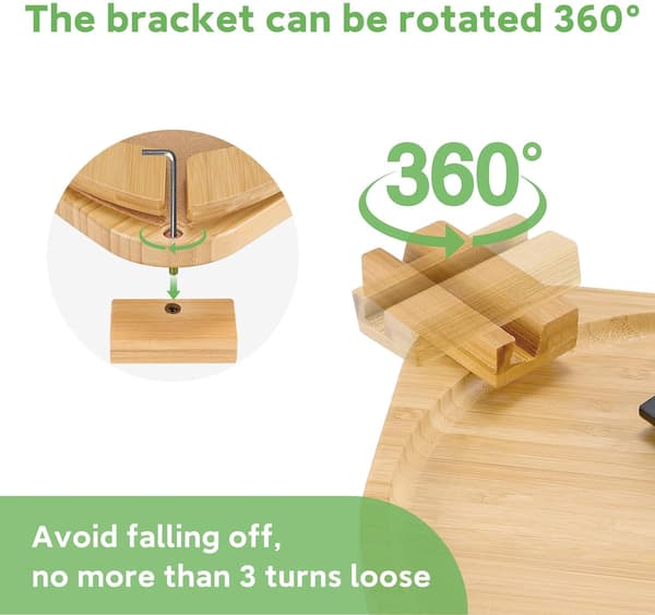 Soffa Armstöd Brickbord Fäst Till Brickan Round