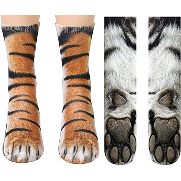 Animal Paws Socks - Roliga 3D Animal Socks dog