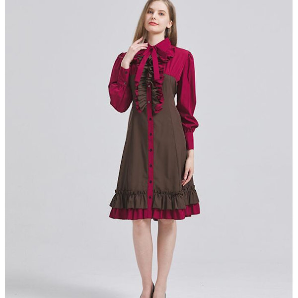 Halloween- ja Karnevaaliasu Naiselle Red 2XL