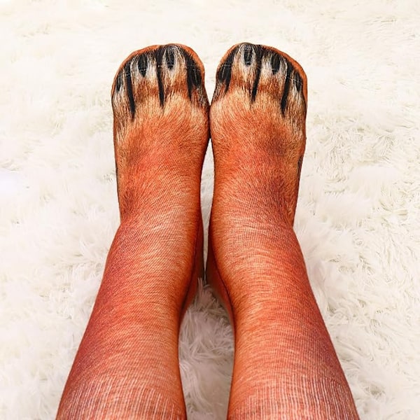 Animal Paws Socks, roliga 3D Animal Socks Dog