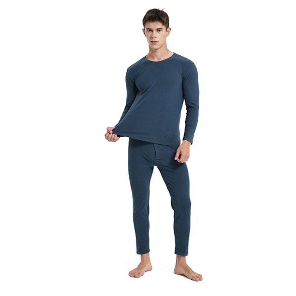 Set baslagerset för män eller kvinnor för kallt väder dark blue Men M