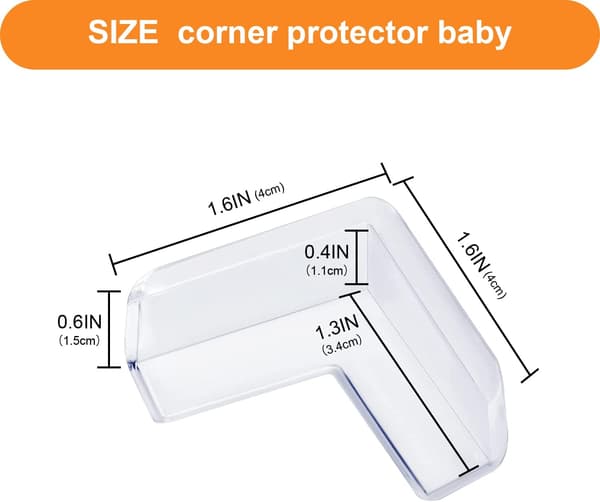 10-pack Bordhörnskydd, Hörn skydd L Shape