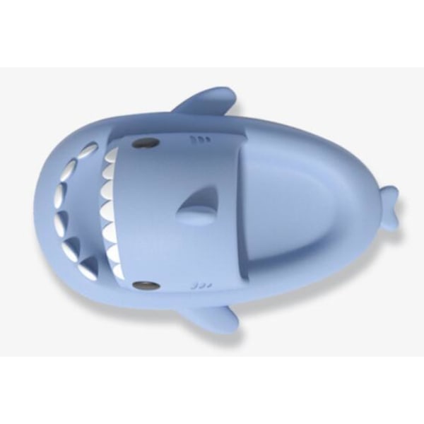 Unisex tofflor i Shark Form Tjocklek Gray 40-41