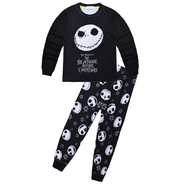 Kids Nightmare Before Christmas Jack Skellington Pyjamas 2-delad set 8T
