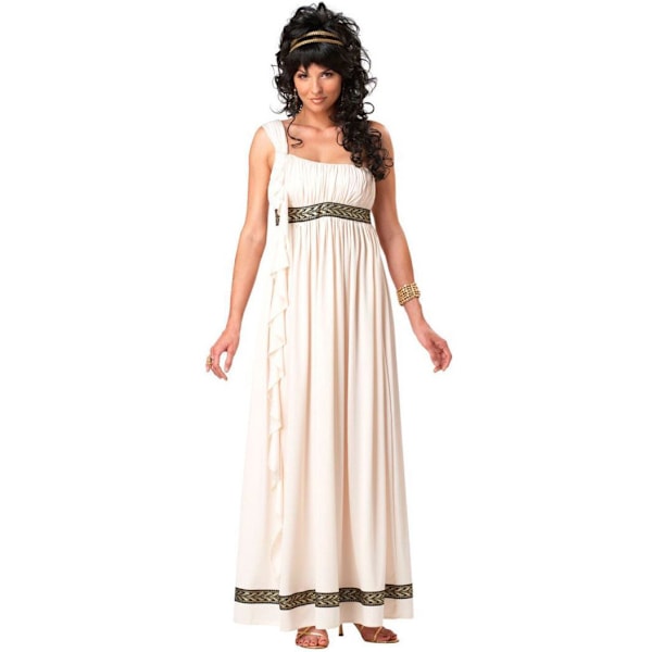 Gresk Toga Kostyme for Par - Kles for Mann og Kvinne Women M