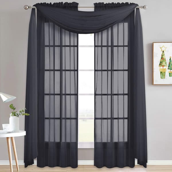 Läpinäkyvät Sängyn Verhot Black