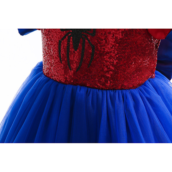Superhjälte Kostymer Klänning Princess Cosplay Rollspel Kostymer 110cm