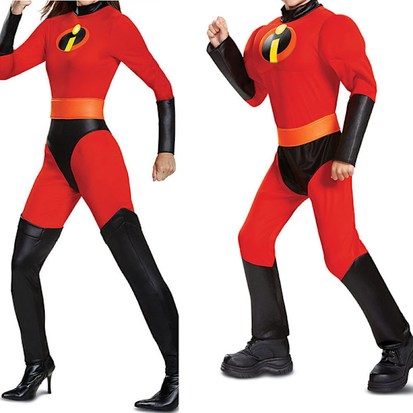 Voksen Muskel Kostyme Halloween Kostymer Body Suit Cosplay Drakt Men 170cm
