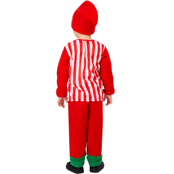 Julgåva Box Kostym för Barn, Julkläder för Pojkar och Flickor, Ärmlös Cosplay S