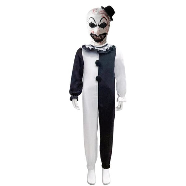 Halloween barn Jumpsuit Clown Cosplay kostym set Style2 110