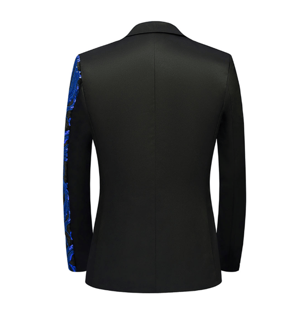Festklänning för män Kostym Blazer Coat blue M