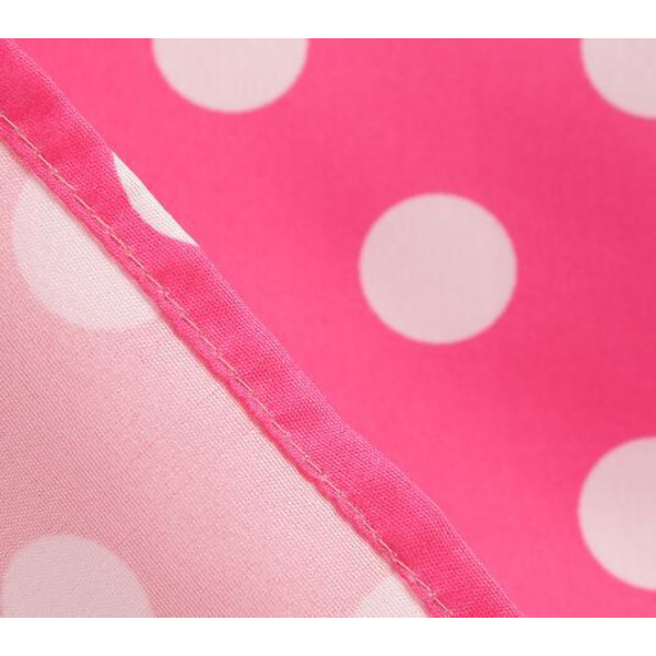 Pink Prikket Plaid Halter Kjole Rose Bow S