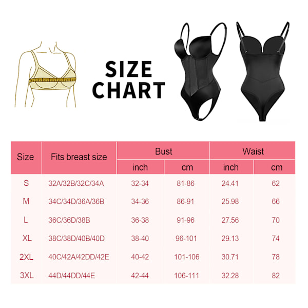 Damer i ett stycke Shapewear lår smalare kroppsformare Skin color M