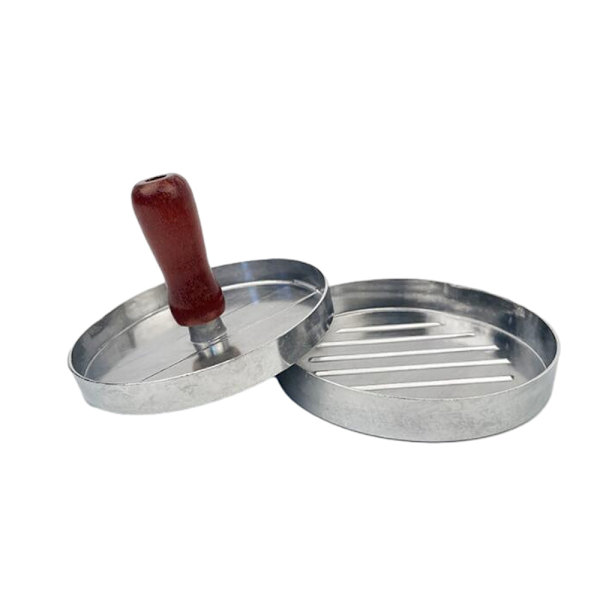Non-Stick Hamburgerpress Rund Form Glossy