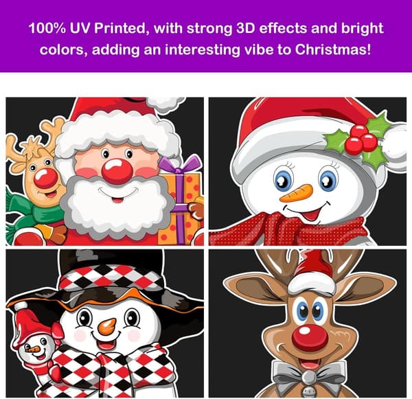 Jultomte Vindrutetorkar Dekal för Bilar Style5