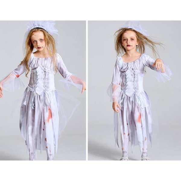 Halloween Zombie -asu Vanhemmat ja Lapsi Girl XL