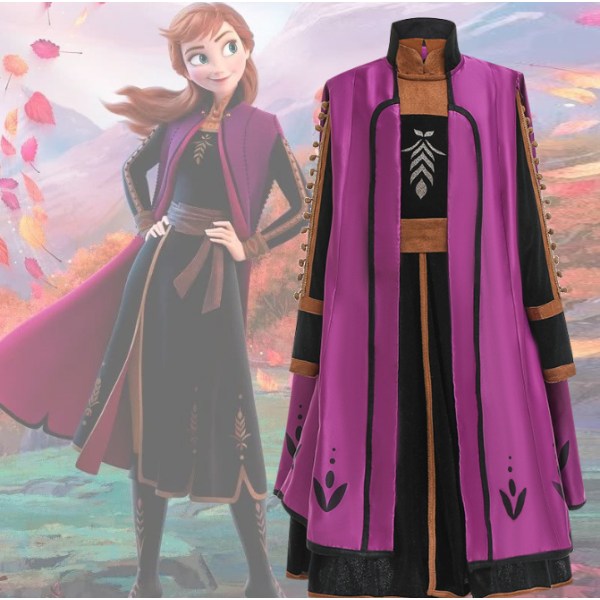 Prinsessklänning för flicka Cosplay Kostym Barn Karneval 140