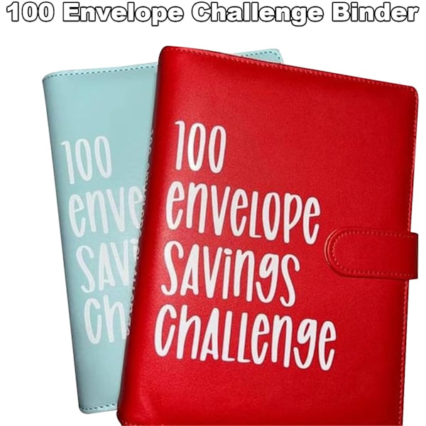 100 Kuvert Utmaningsmapp Silver