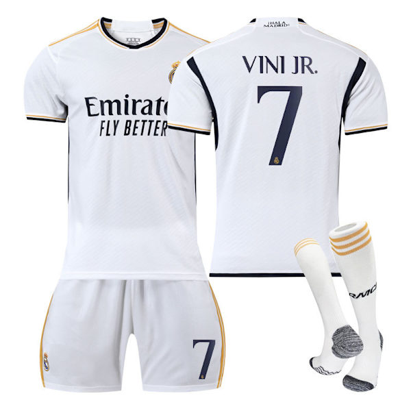Bellingham Real Madrid tröja Ny säsong Vuxna Barn Fotbollströjor No.8 M