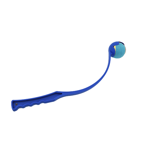 Launch A Ball Hundefotballkaster Blue