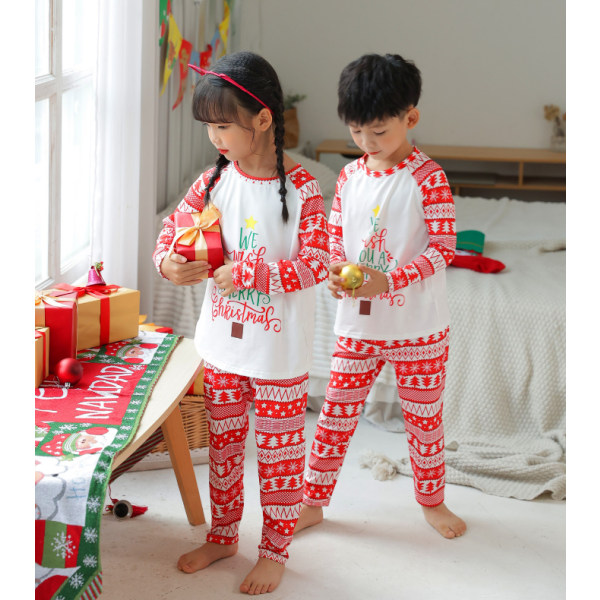 Pyjamas för små pojkar Långärmad Pjs Toddler 110