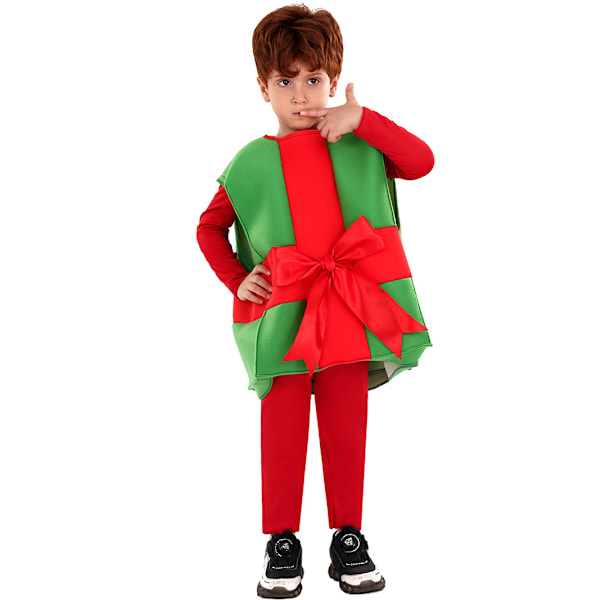 Barnens Julbåge Presentask Kostym Fancy Dress Up Kostym M