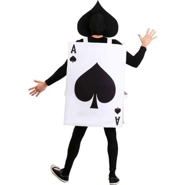 Ess av Spader Kort Kostym Halloween Cosplay, 2 delar