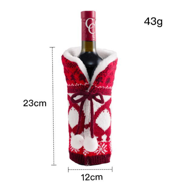 2st stickat vinset Set