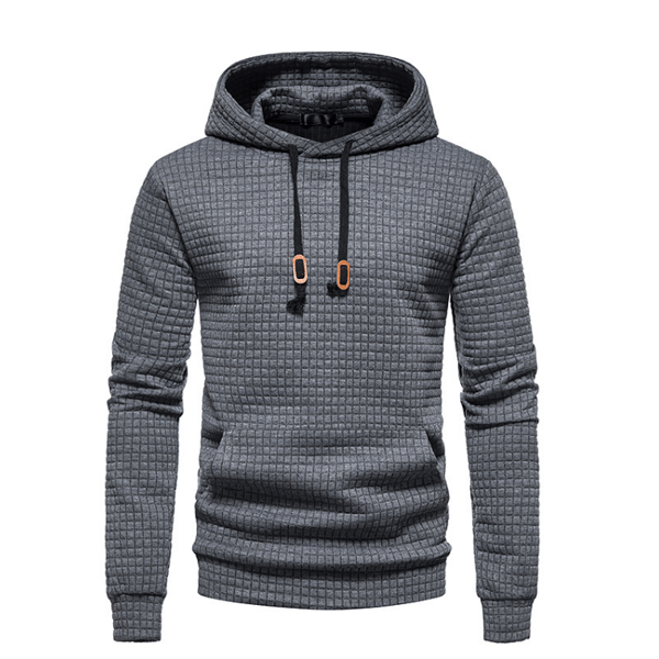 Mode huvtröja för män Casual dark grey S