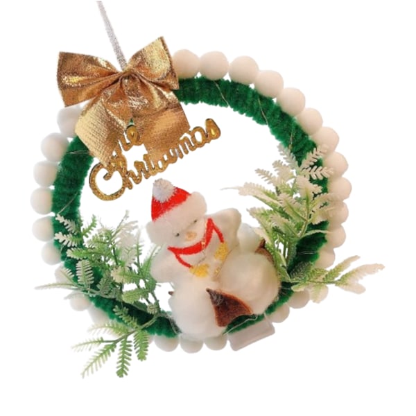 DIY Julelys-krans Gave til Hjemmevindue, Bilpynt Ornamenter Style3
