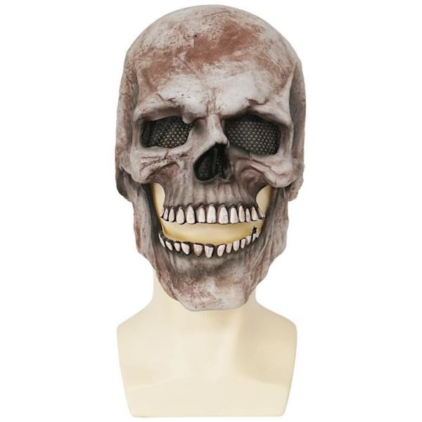 Halloween Aktivitetsmun Skelett Latexmasker Style2