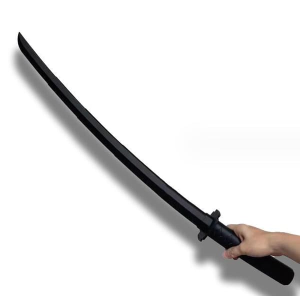 75CM Retrakterbart Samurai Sverd Leke Black